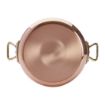 Picture of De Buyer Inocuivre Saute Pan with Lid Brass 24cm