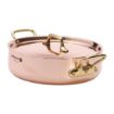 Picture of De Buyer Inocuivre Saute Pan with Lid Brass 20cm