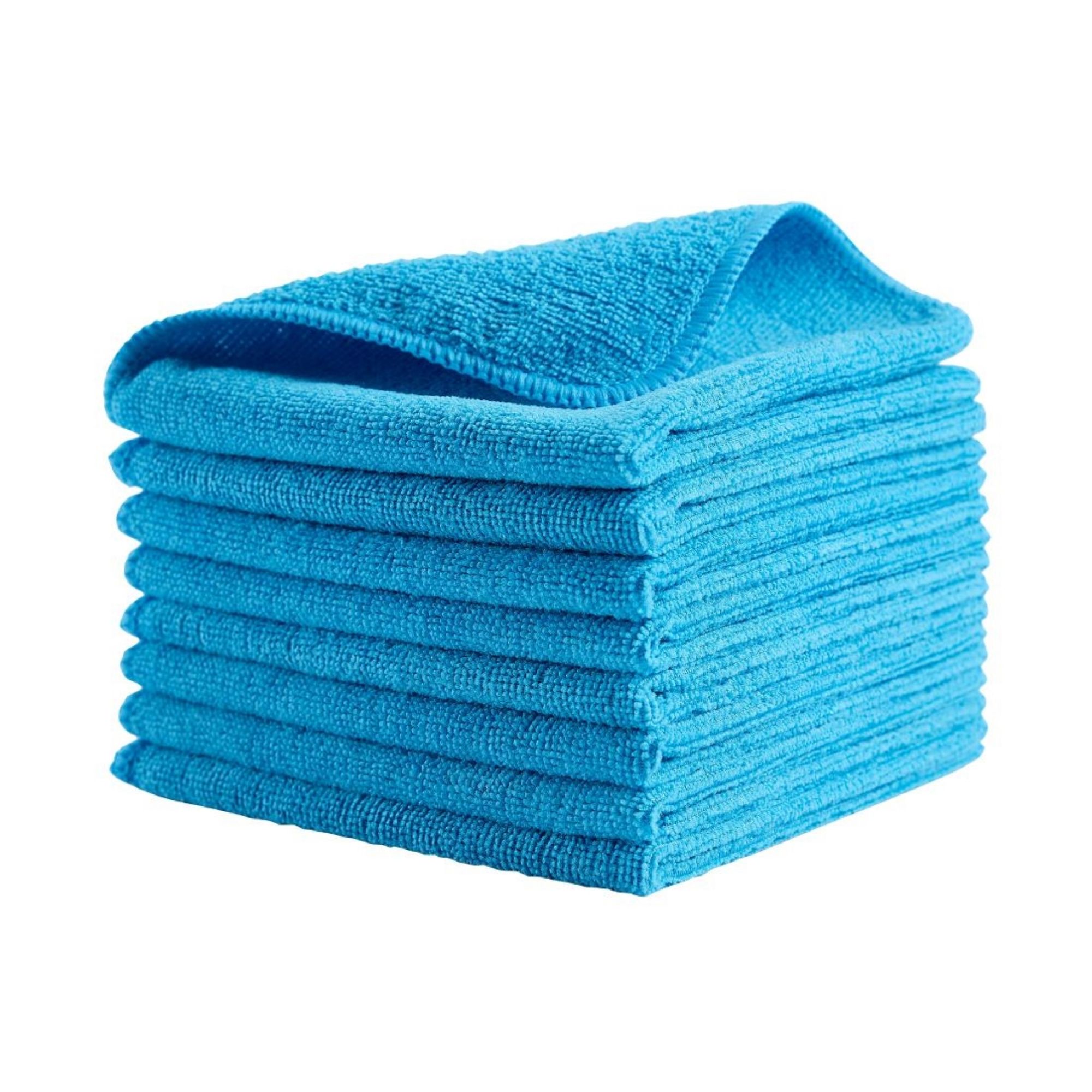 Picture of Rubbermaid HYGEN r-40 Recycled Microfibre Cloths 400x400mm Blue (24 Pack)
