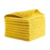 Picture of Rubbermaid HYGEN r-40 Recycled Microfibre Cloths 400x400mm Yellow (24 Pack)