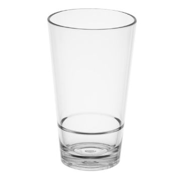 Picture of Olympia Kristallon Polycarbonate Stacking Hi Ball Tumblers 420ml (6 Pack)