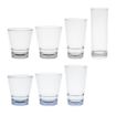 Picture of Olympia Kristallon Polycarbonate Stacking Hi Ball Tumblers 420ml (6 Pack)