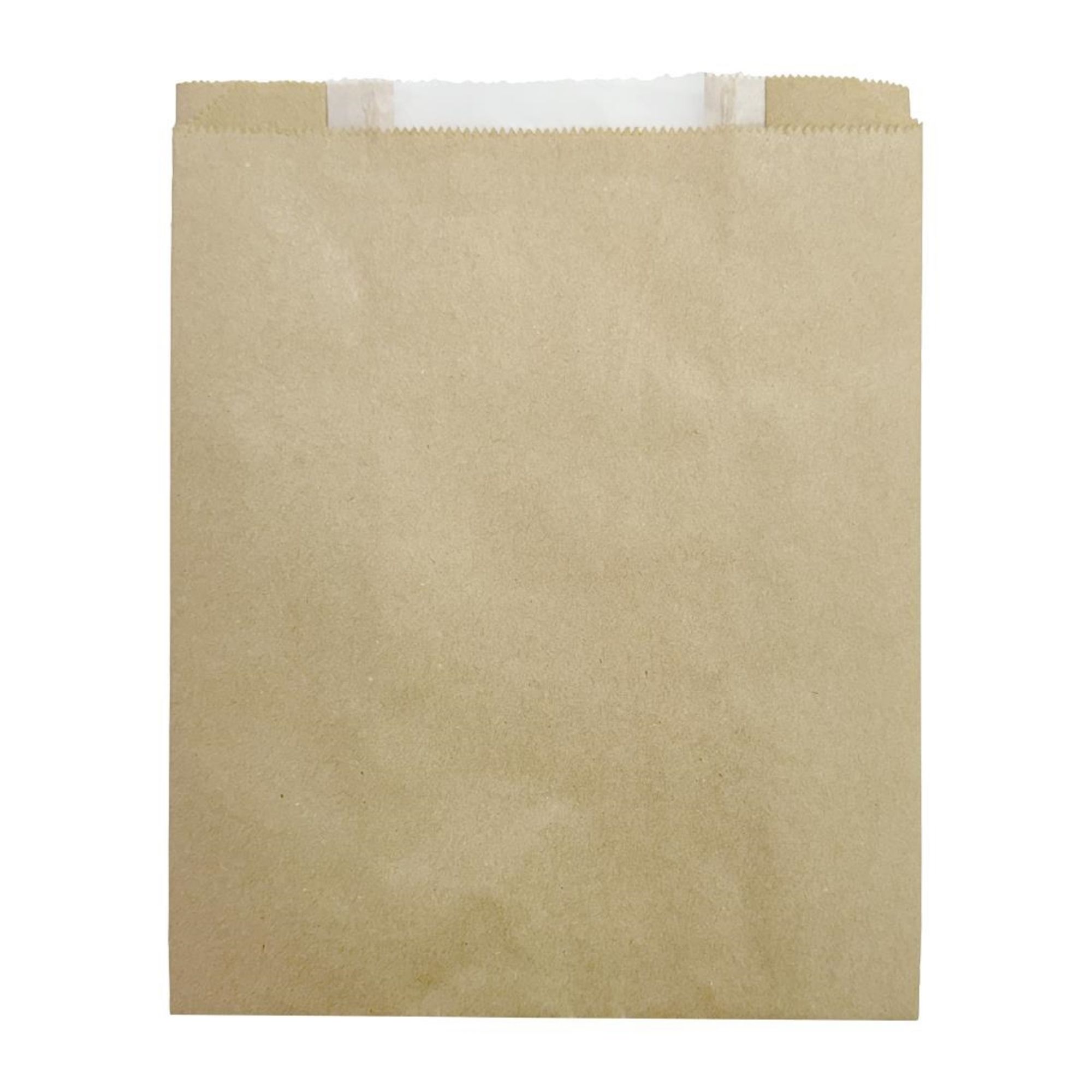 Picture of Fiesta Compostable Bread Bags with Glassine Window 266x215x88mm (1000 Pack)
