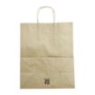 Picture of Fiesta Recyclable Twist Handle Brown Paper Bags Large (250 Pack)