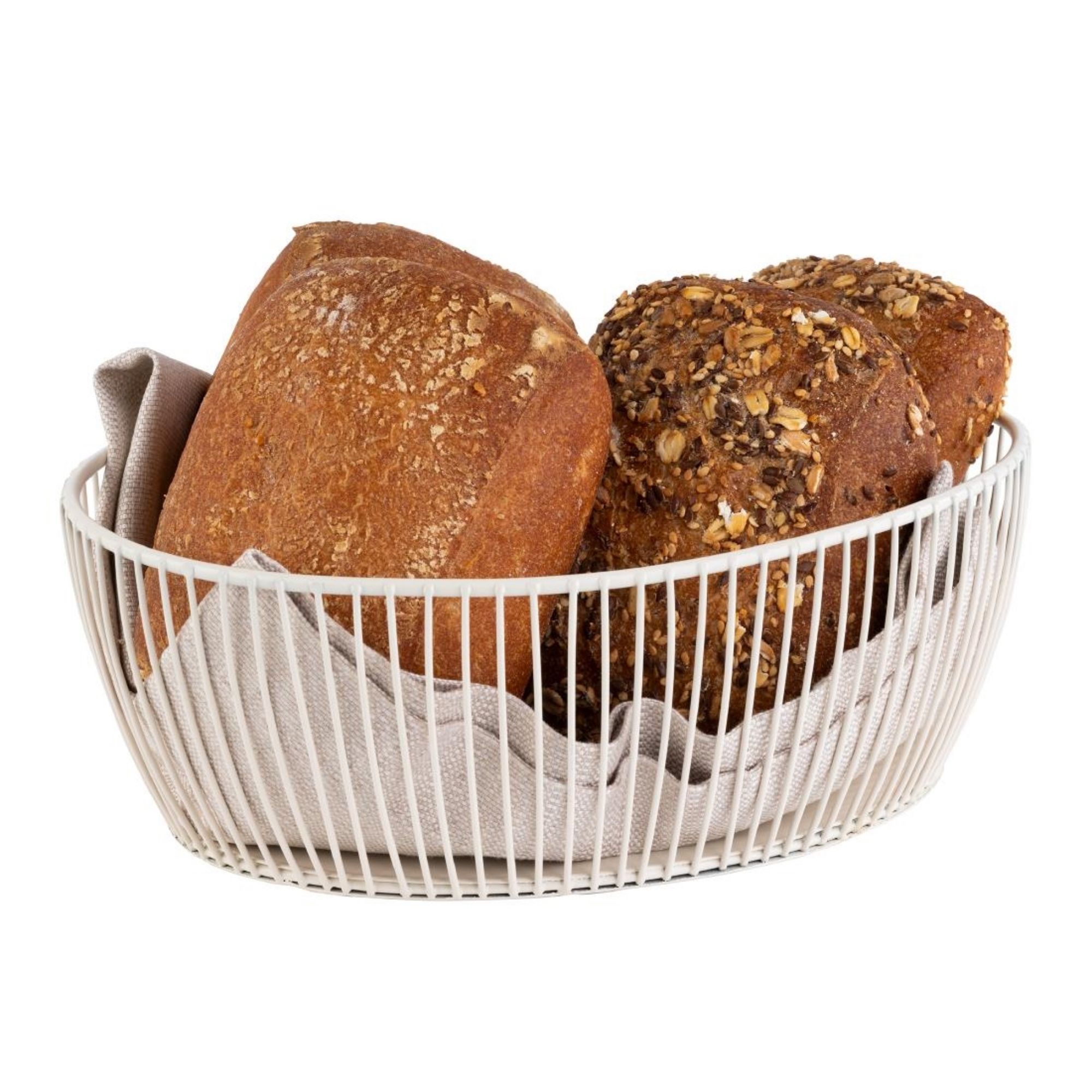 Picture of APS Svart Basket White 240x190x80mm