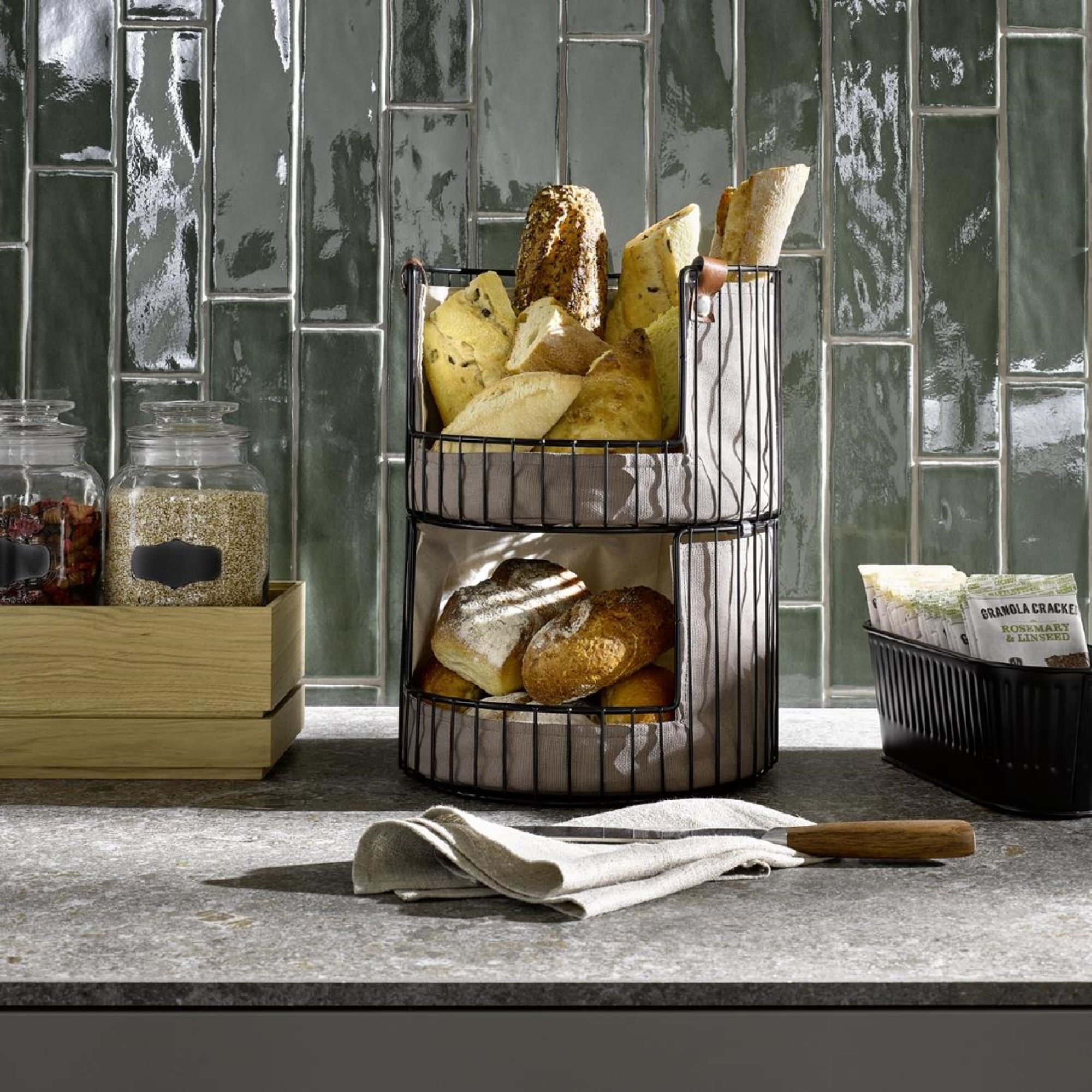 Picture of APS Basket Black 275x185mm