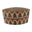 Picture of Fiesta Recyclable Christmas Cup Sleeves for 8oz Hot Cups (100 Pack)