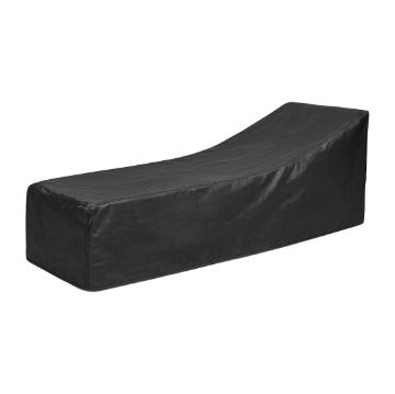 Picture of Bolero Sun Lounger Cover Black 2100x700mm