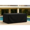 Picture of Bolero Rectangular Outdoor Chair & Table Cover Black 3100x1500mm