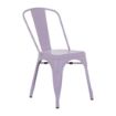 Picture of Bolero Bistro Metal Chairs Lilac Pop (4 Pack)