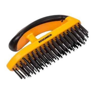 Picture of Roughneck Block Wire Grill Brush with Soft Grip Handle