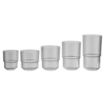 Picture of APS Linea French Grey Drinking Cups 300ml (48 Pack)