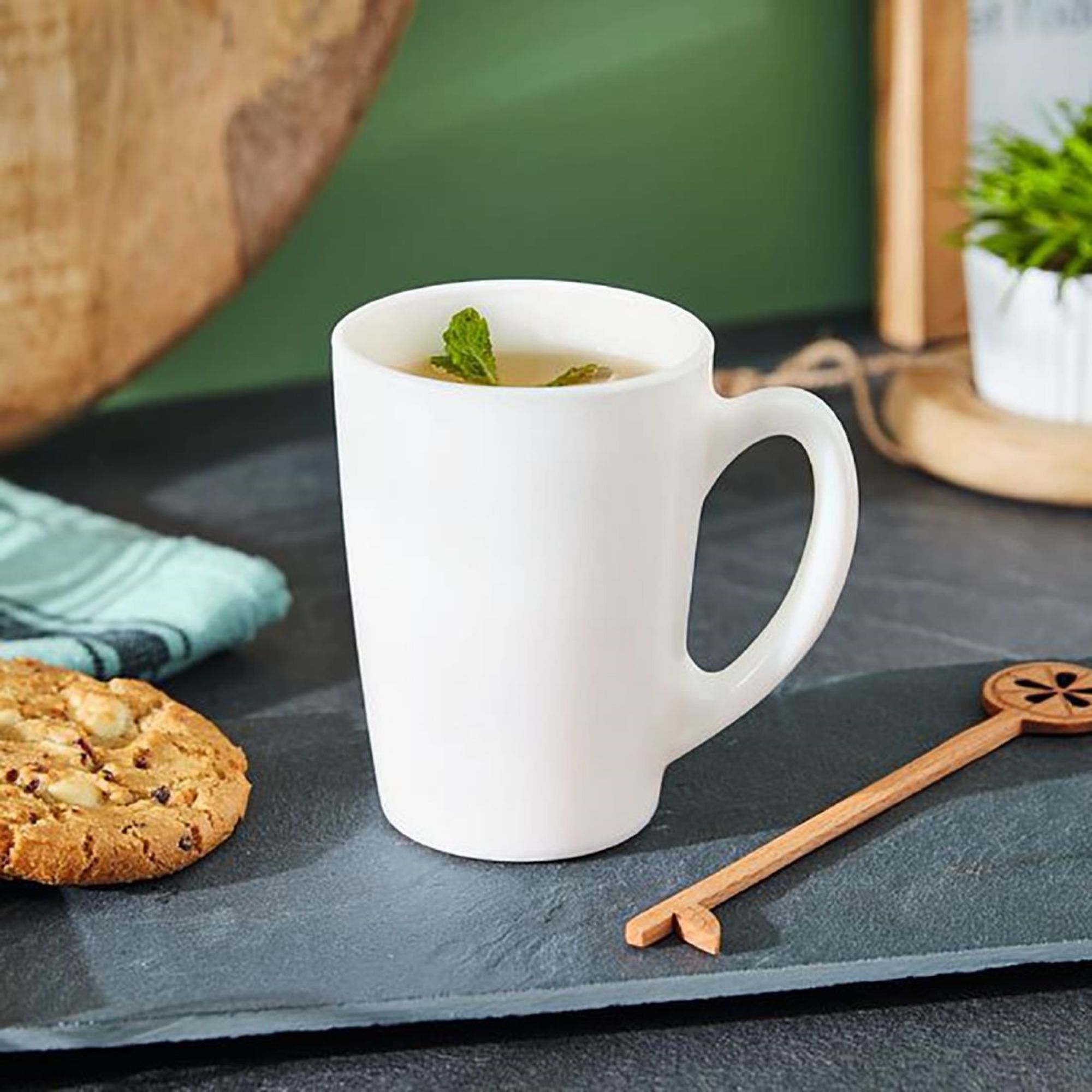 Picture of Luminarc New Morning Mugs White 320ml (6 Pack)