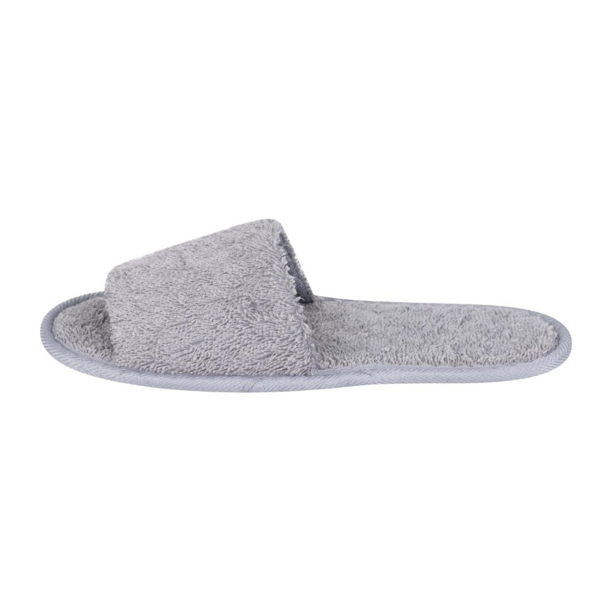 Picture of Mitre Luxury Curzon Open Toe Slippers Grey