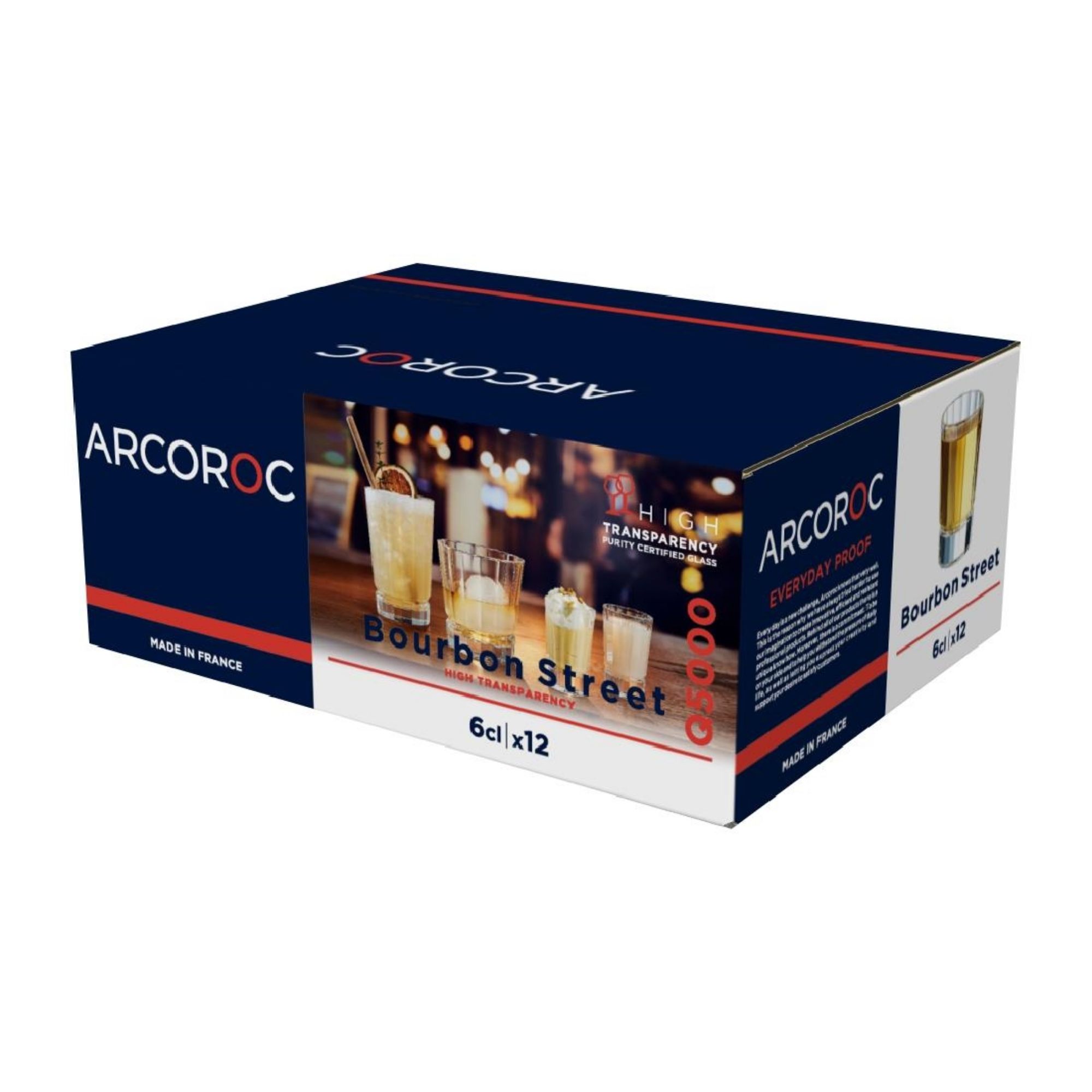 Picture of Arcoroc Bourbon Street Shot Glasses 60ml (24 Pack)