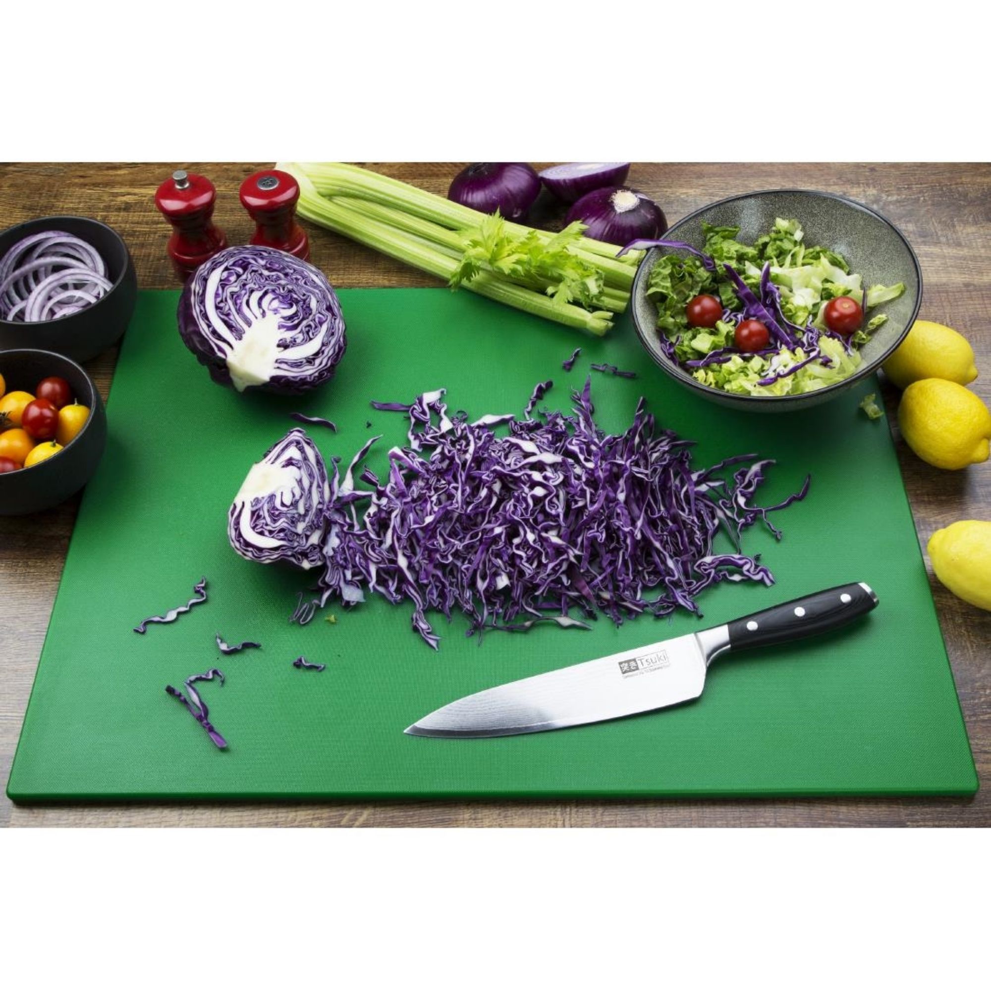 Picture of Hygiplas Low Density 6-Piece Chopping Board Set 600x450x10mm