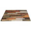 Picture of Werzalit Pre-drilled Square Table Top Blanchas Red 800mm