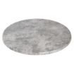 Picture of Werzalit Pre-Drilled Round Table Top Concrete 800mm