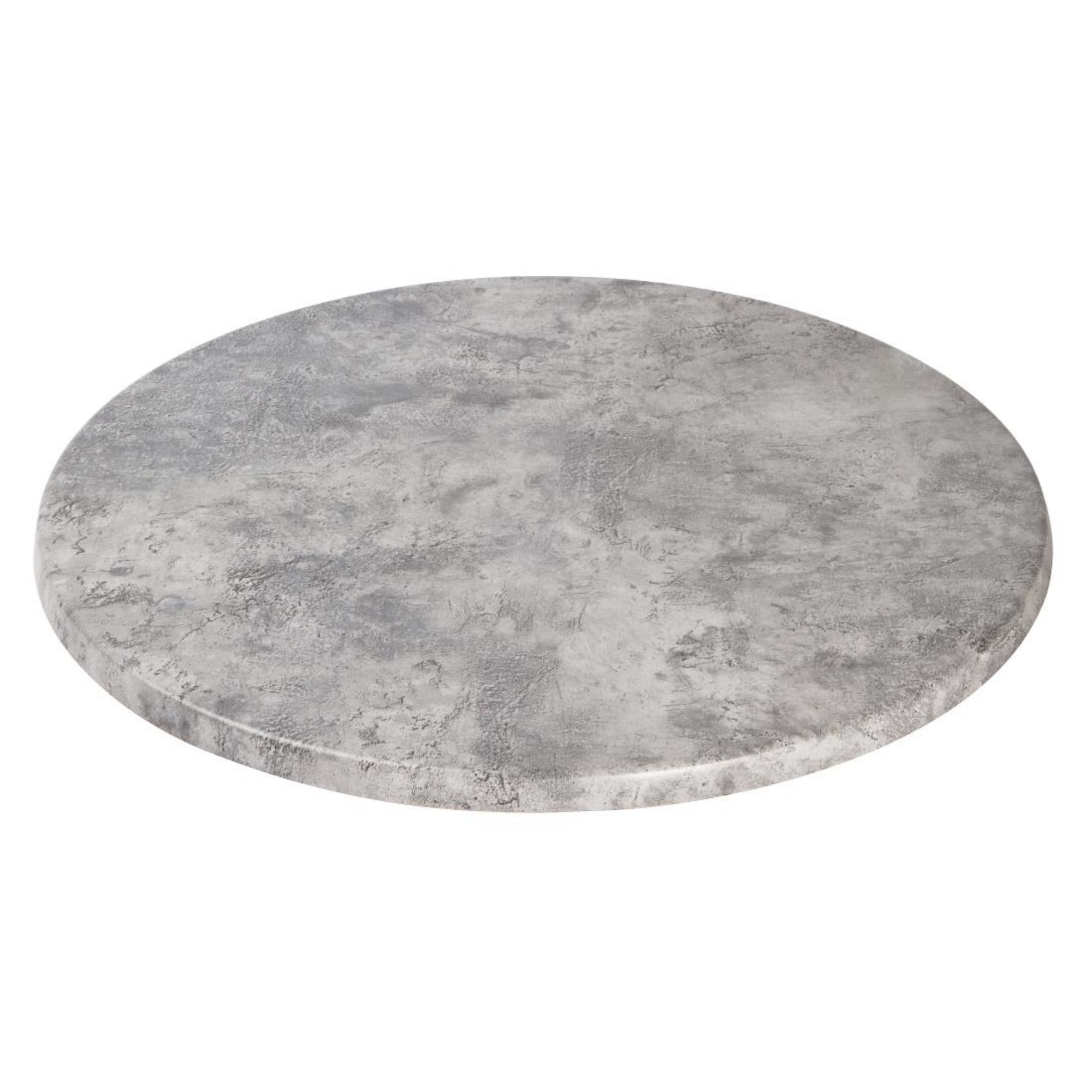 Picture of Werzalit Pre-Drilled Round Table Top Concrete 800mm