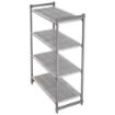 Picture of Cambro Camshelving Basics Plus 4 Tier Shelving Starter Unit 1830 x 1220 x 460mm