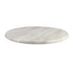 Picture of Werzalit Pre-drilled Round Table Top Ponderosa White 600mm