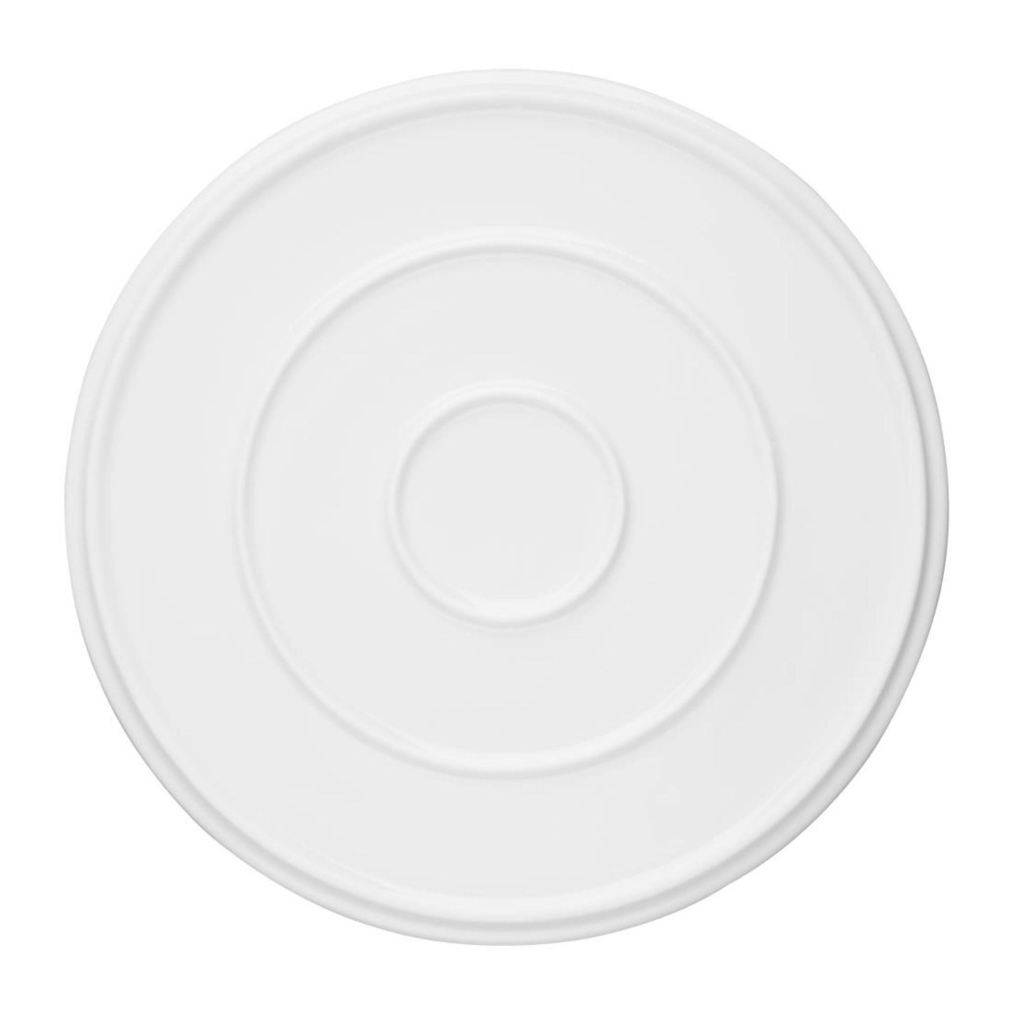 Picture of Olympia Whiteware Flat Round Plates 268mm (4 Pack)