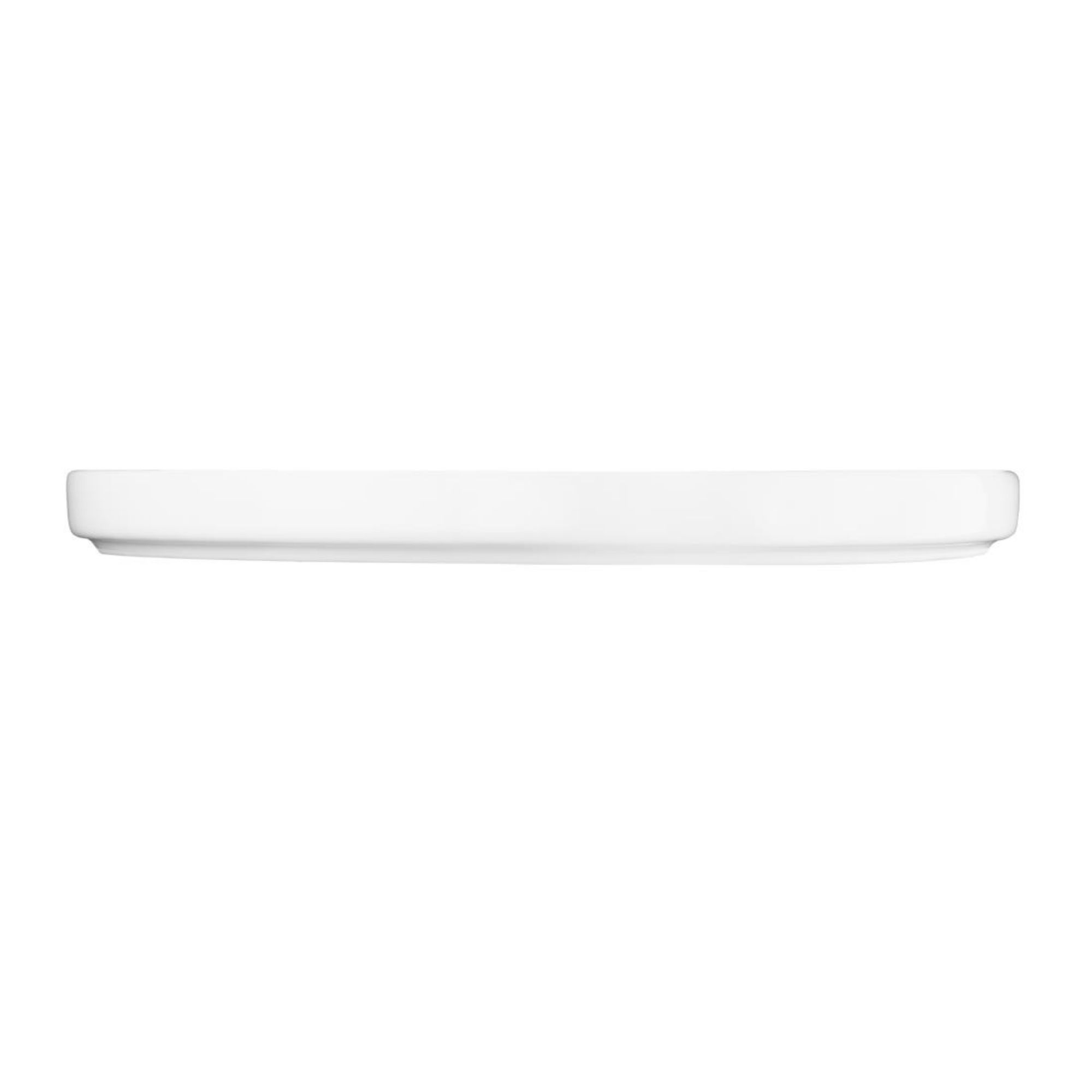Picture of Olympia Whiteware Flat Round Plates 268mm (4 Pack)