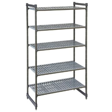 Picture of Cambro Camshelving Basics Plus 5 Tier Shelving Starter Unit 2140 x 915 x 460mm