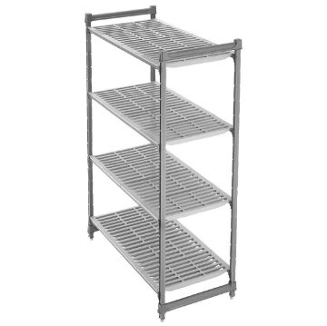 Picture of Cambro Camshelving Basics Plus 4 Tier Shelving Starter Unit 1630 x 915 x 540mm
