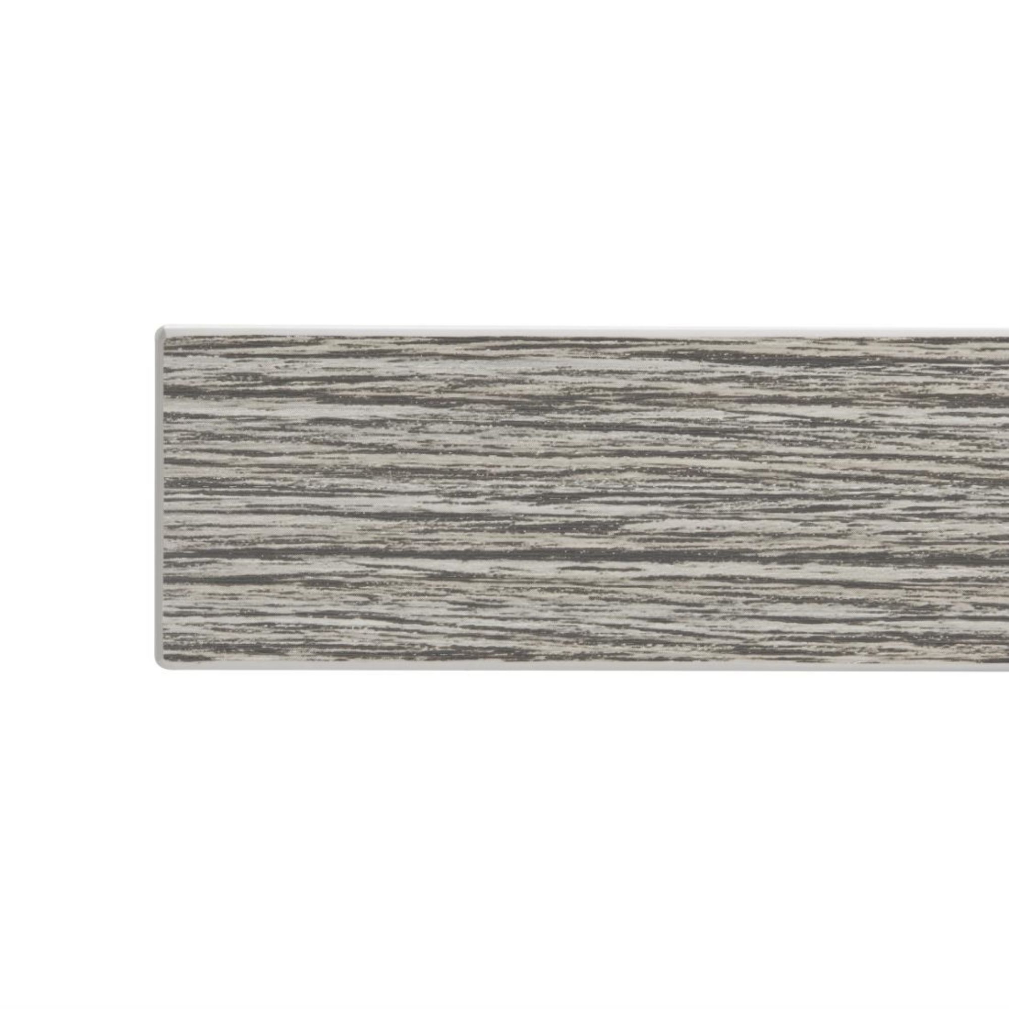 Picture of Bolero Pre-Drilled Square Melamine Table Top Ash Grey 600mm