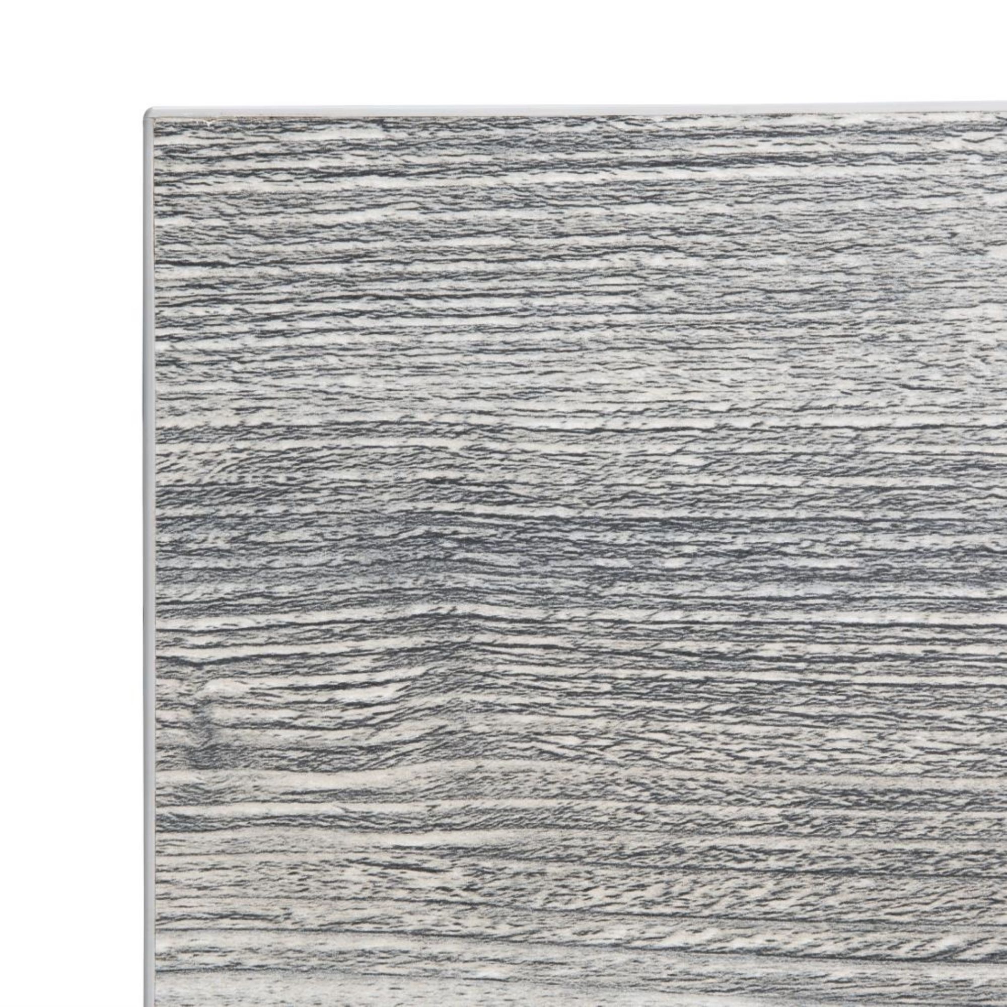 Picture of Bolero Pre-Drilled Square Melamine Table Top Ash Grey 600mm
