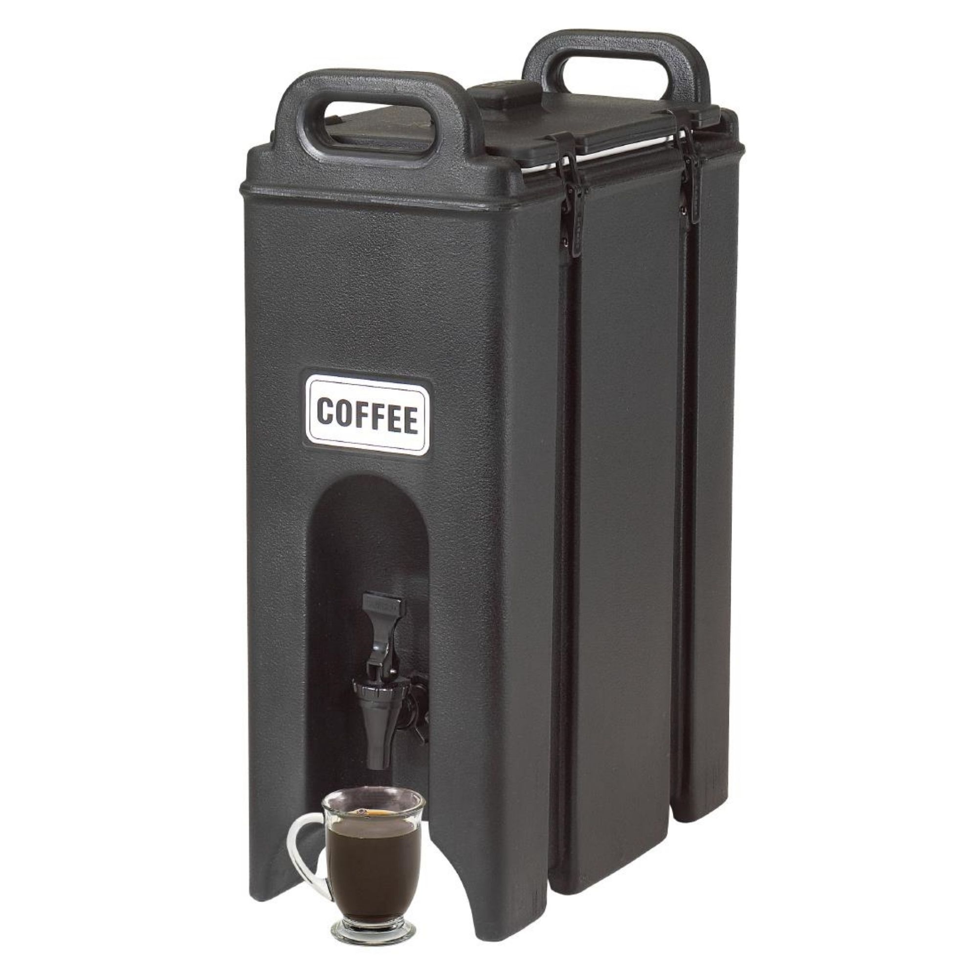 Picture of Cambro 500LCD Camtainer Insulated 18Ltr Beverage Dispenser Black