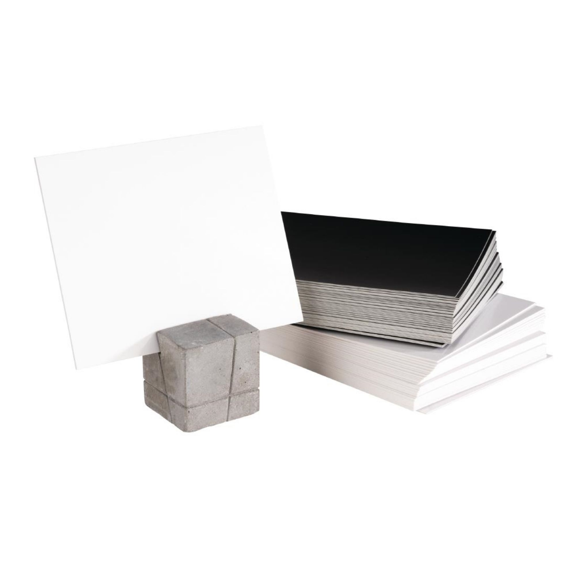 Picture of APS Concrete Effect Table Stand Square (4 Pack)