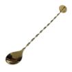 Picture of Beaumont Gold Plated Cocktail Spoon With Masher