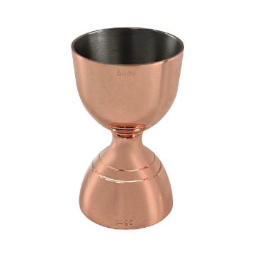 Picture of Beaumont Copper Plated Bell Jigger 25ml/50ml