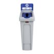Picture of Rubbermaid Slim Jim Paper & Card Recycling Station Blue 87Ltr
