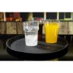 Picture of Cambro Camtread Fibreglass Round Non-Slip Tray Black 355mm