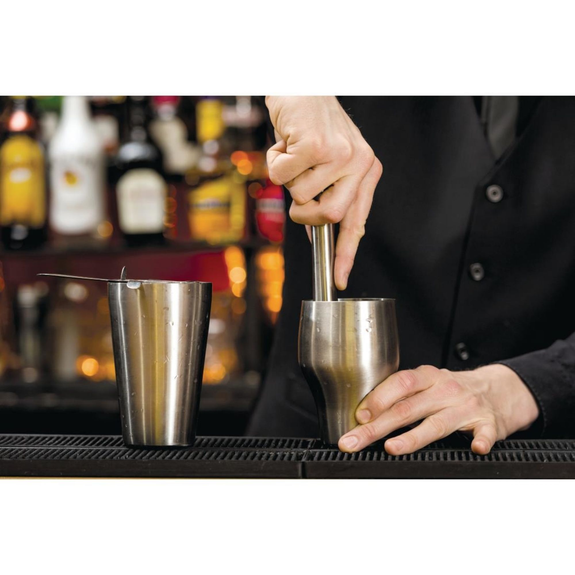 Picture of Beaumont Mezclar French Cocktail Shaker Satin