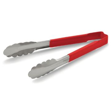 Picture of Vollrath Red Utility Grip Kool Touch Tong 12"