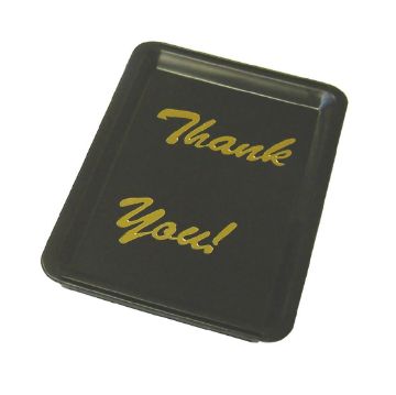Picture of Beaumont Thank You Tip Tray Black