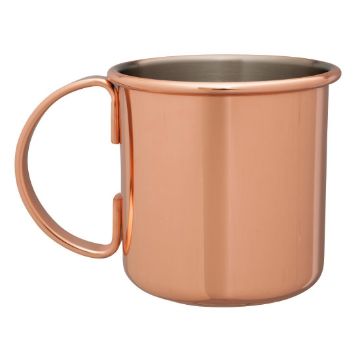 Picture of Beaumont Copper Plated Straight Sided Moscow Mule Mug