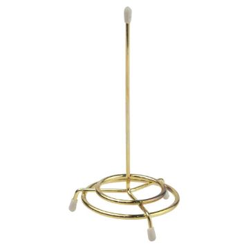 Picture of Beaumont Cheque Spindle Brass Plated 165mm