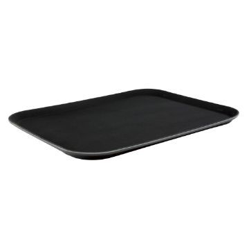 Picture of Beaumont Non-slip Tray Black 462 x 360mm