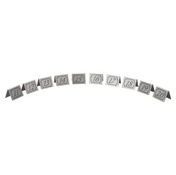 Picture of Beaumont Stainless Steel Table Numbers 11-20