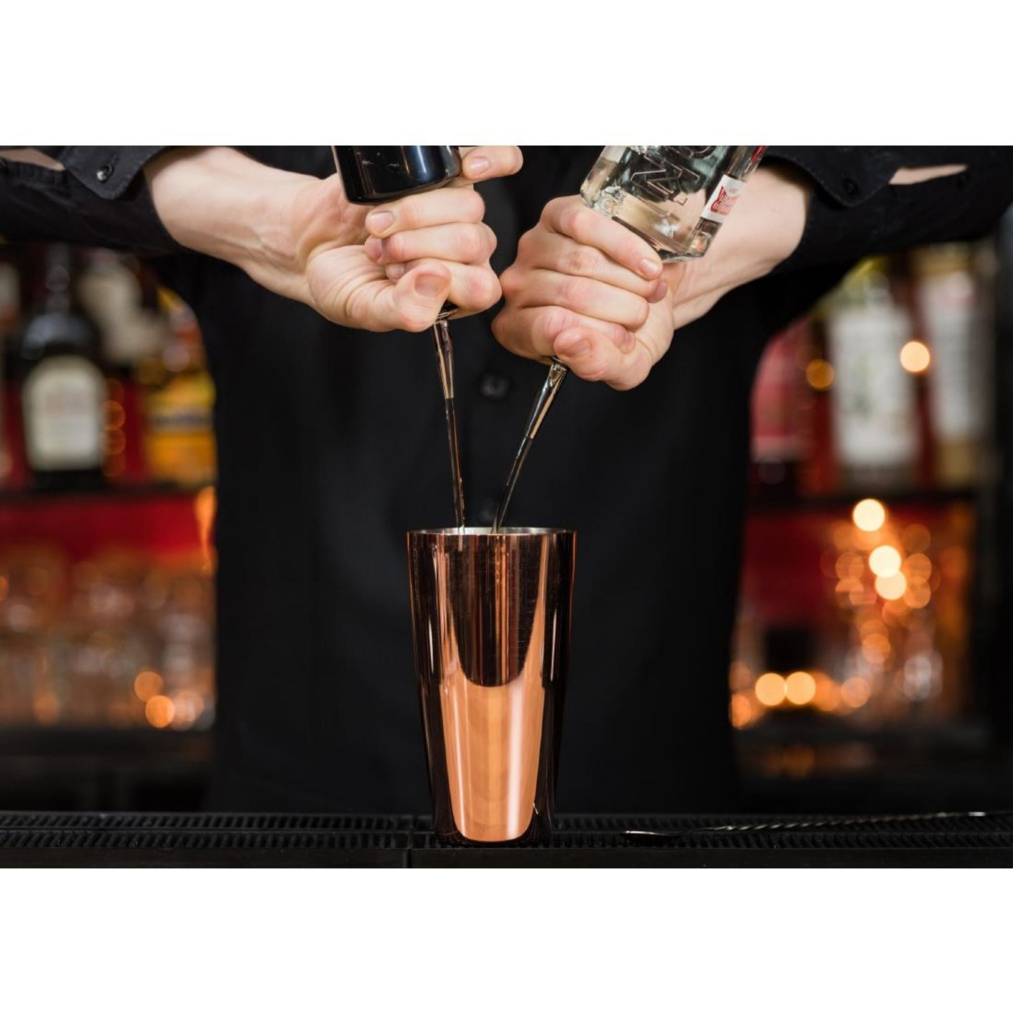 Picture of Beaumont Polished Copper Plated Boston Can 28oz