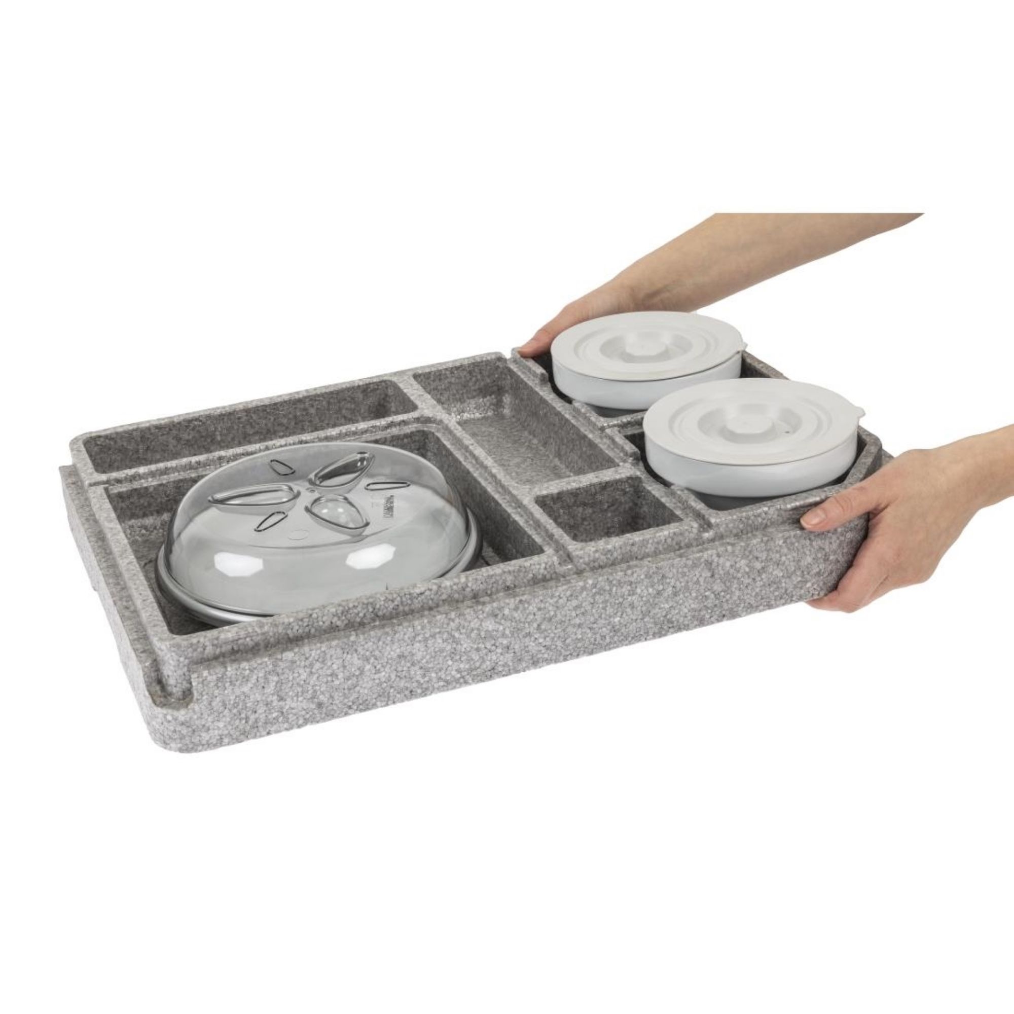Picture of Cambro EPP Tablotherm Meal Delivery System with Dishes
