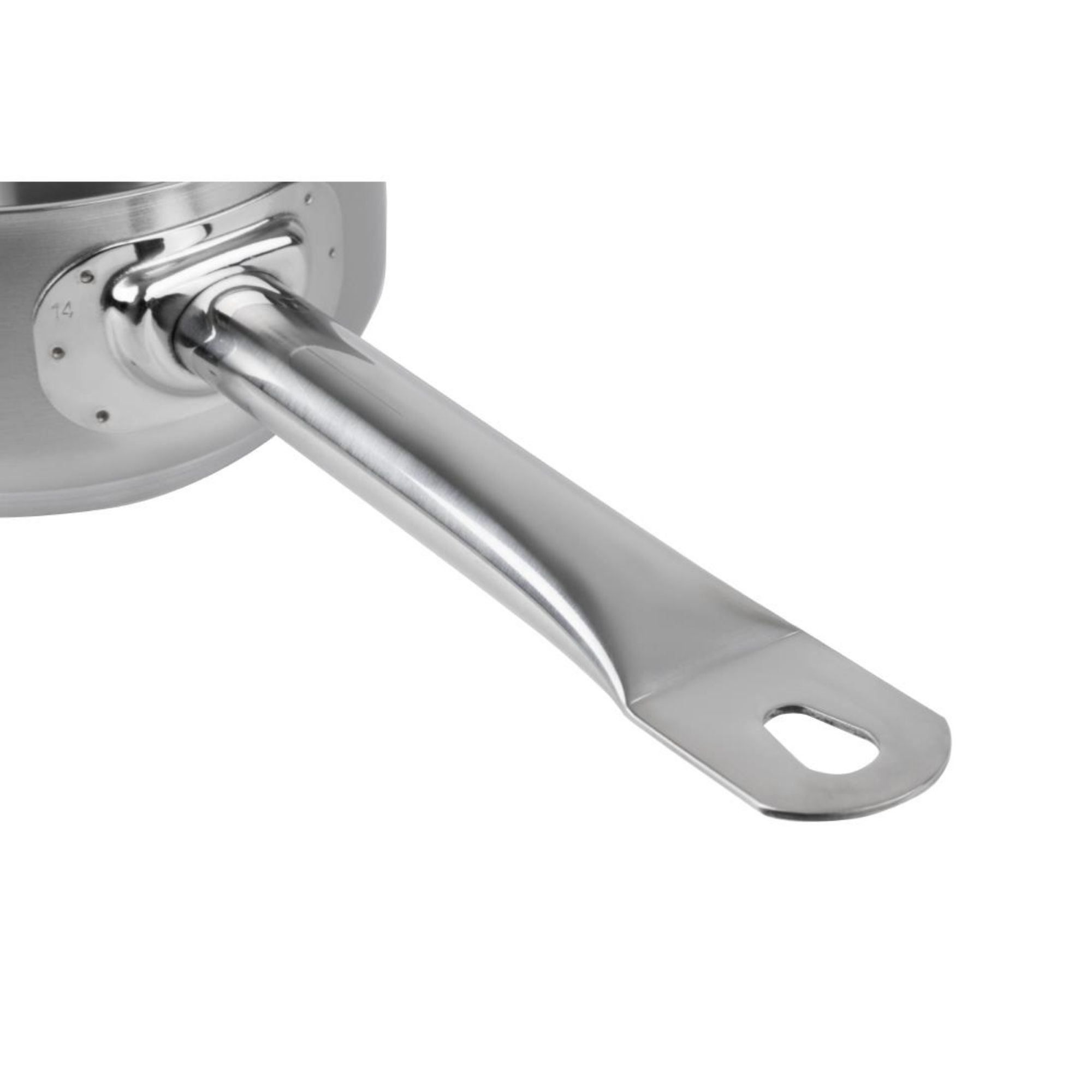 Picture of Vogue Stainless Steel Milk Pan 14cm