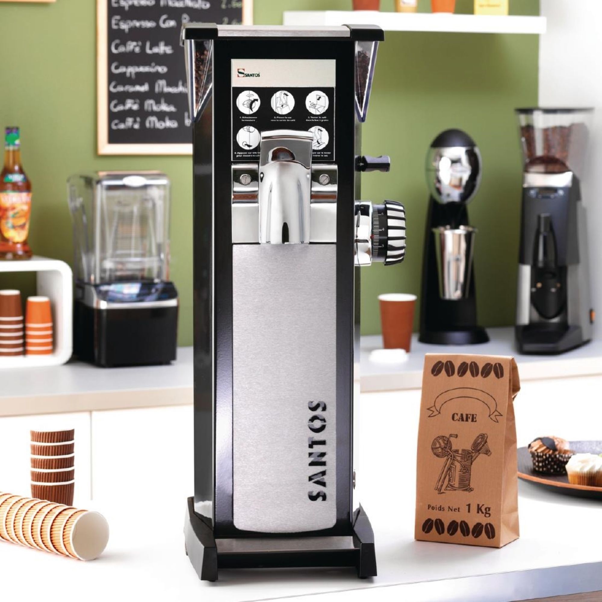Picture of Santos 63 Heavy duty Coffee shop Grinder to Grind Coffee in Bags