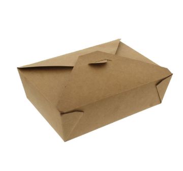 Picture of Leaf Leakproof Kraft Container No-4 2500ml