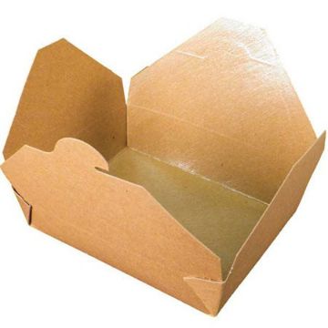 Picture of Leaf Leakproof Kraft Container No-12